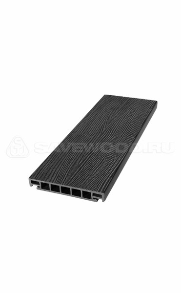 Террасная доска из ДПК SW Salix (S) (R) черный купить в Нижнем Новгороде